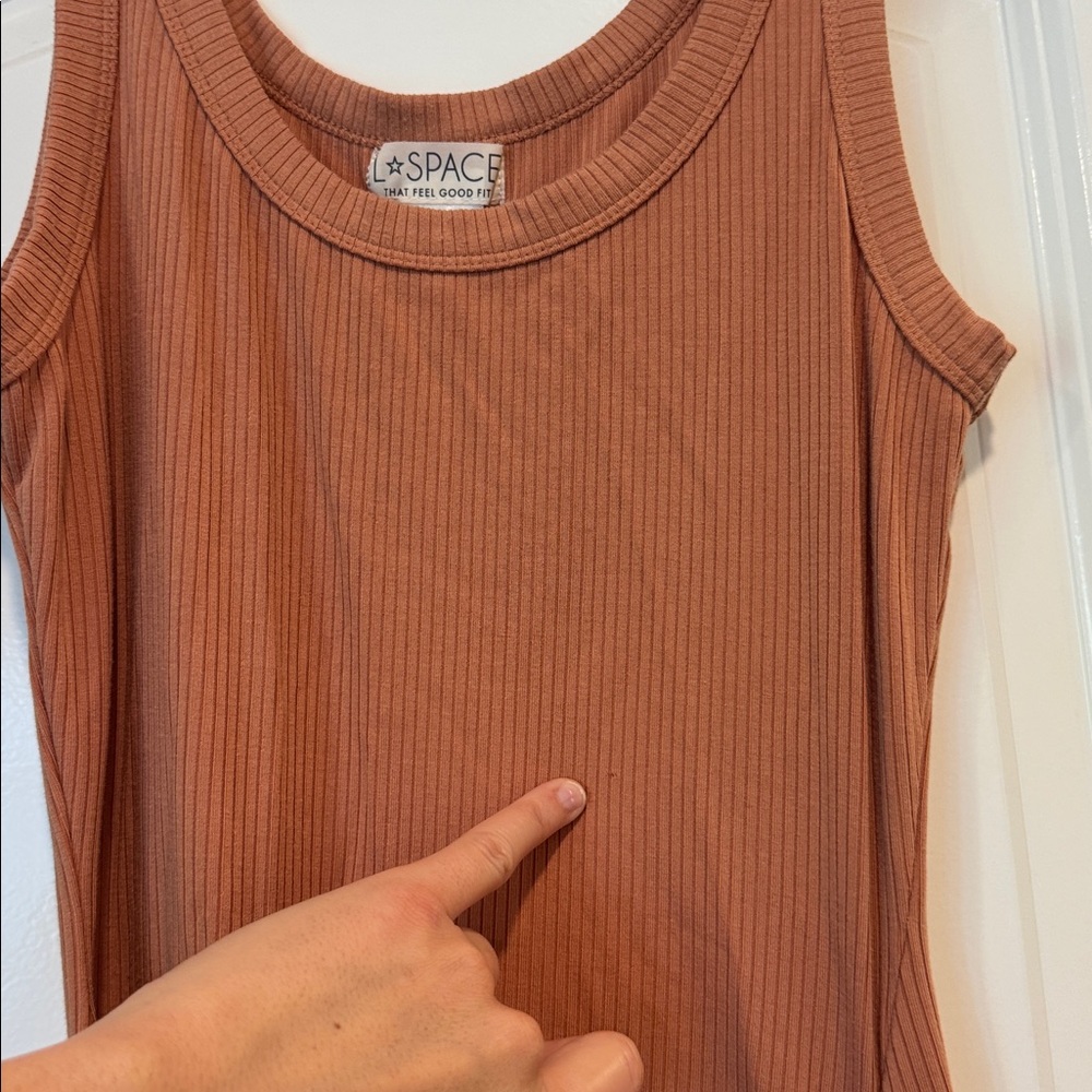L*SPACE Sandpiper Dress in Putty color - Picture 7 of 8